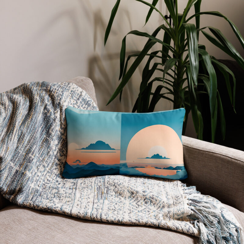 Refresh Your Comfort Zone - Basic Pillow Bliss! - Iglecreations: Serene Coastline Horizons