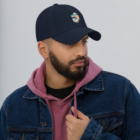 classic dad hat navy right front 6550c4177732d