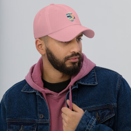 classic dad hat pink right front 6550c41777bf4