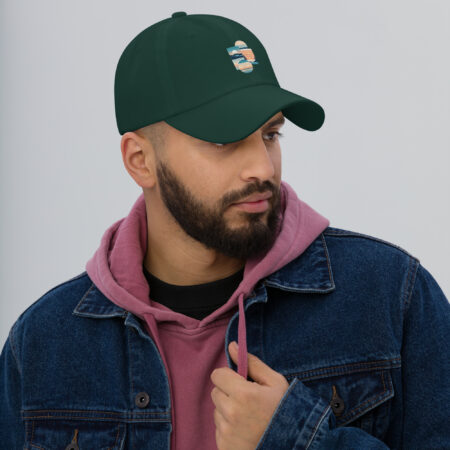 classic dad hat spruce right front 6550c41777581