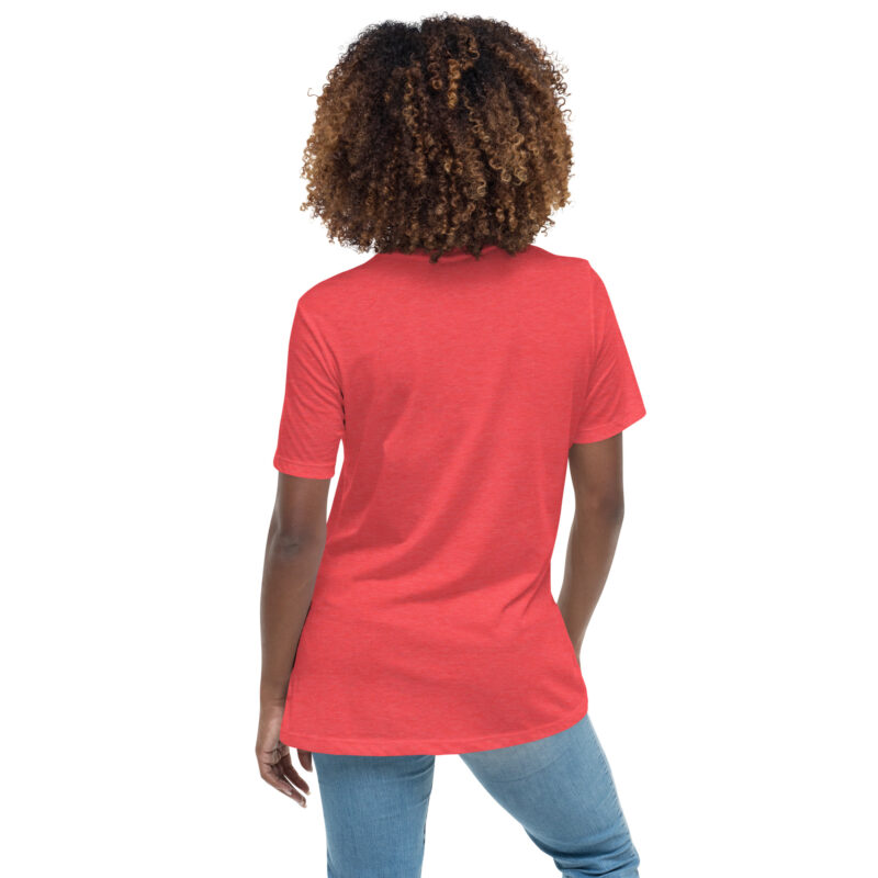 womens relaxed t shirt heather red back 6550b709140cd