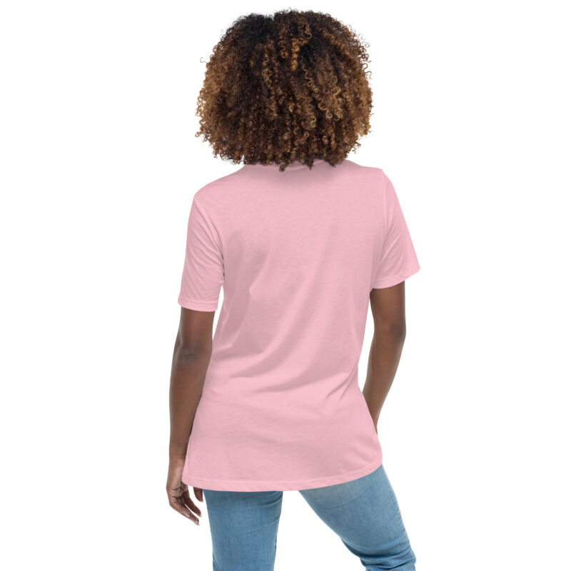womens relaxed t shirt pink back 6550b70917b01