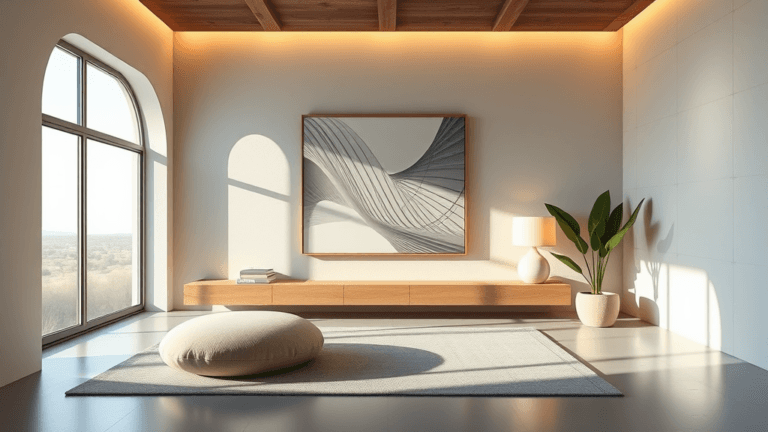 Tendencias de arte minimalista 2025: Estilos que fomentan la serenidad