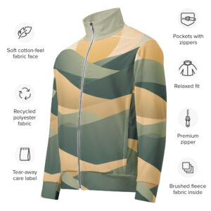 Chaqueta Track Conexión Vital – Calidez Sostenible para Cada Movimiento