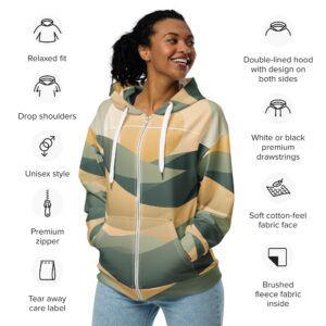 🧥 Sudadera con Cremallera Unisex: Comodidad, Estilo y Sostenibilidad