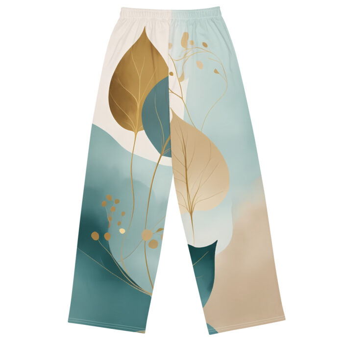 Pantalones Anchos Armonía: Libertad y Confort sin Esfuerzo-posterior