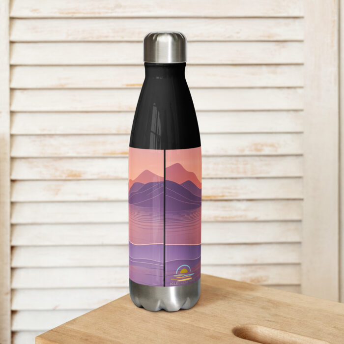 Botella Minimalista de Acero Inoxidable: Hidratación con Estilo y Calma Natural