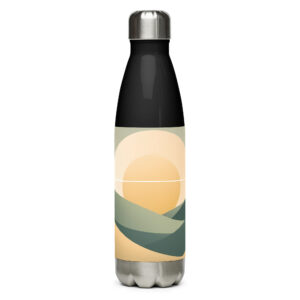 🌊 Botella Térmica - Flujo Sereno – Hidratación Consciente & Estilo Minimalista