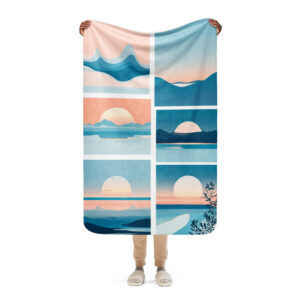 Manta Sherpa Suave: Reconfortante Elegancia para tus Momentos de Relax