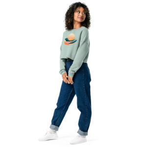 Sudadera Crop Horizonte: Estilo Moderno y Bienestar en Cada Puntada