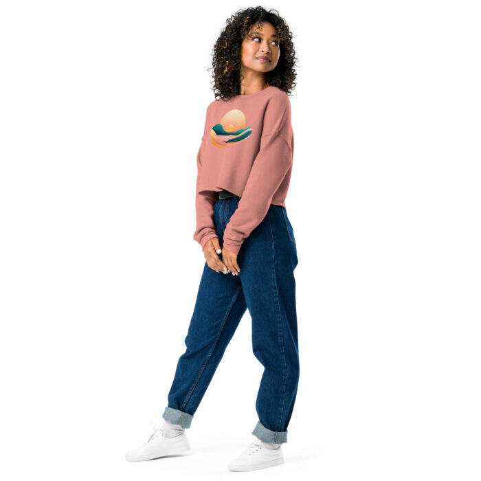 Sudadera Crop Horizonte: Estilo Moderno y Bienestar en Cada Puntada