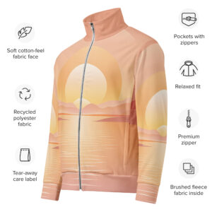 Unisex track jacket