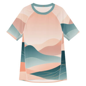All-over print men’s rash guard