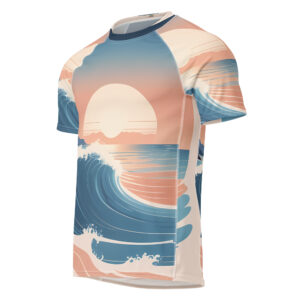 All-over print men’s rash guard